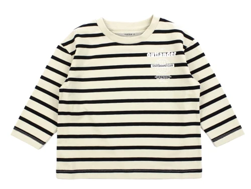 Name It brown rice t-shirt striber